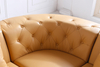 Comodo divano da soggiorno grande grigio marrone