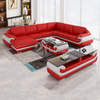 Divano componibile in pelle dal design moderno musulmano