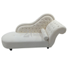 Divano da soggiorno con chaise longue americano Chesterfield